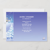 Einladung zum Schneeschuhen (Rückseite)