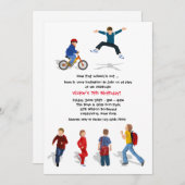 Einladung zum Schuljahr (Vorne/Hinten)