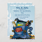 Einladung zum Schulrucksack (Vorne/Hinten)