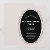 Einladung zum Schwarzen Haus in Frame Beige (Vorne/Hinten)