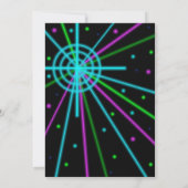 Einladung zum Schwarzen Laser Tag (Rückseite)