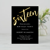 Einladung zum sechzehnten Geburtstag (Stehend vorne)