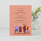 Einladung zum Seniorentag (Stehend Vorderseite)