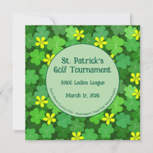 Einladung zum Shamrock-Golfturnier