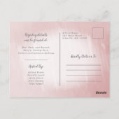 Einladung zum Showduschen von Eiscreme Postkarte (Rückseite)