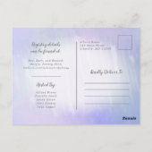 Einladung zum Showduschen von Eiscreme Postkarte (Rückseite)