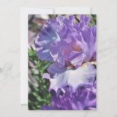 Einladung zum Silver Wedding Jubiläum (Rückseite)