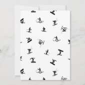 Einladung zum Snowboarden (Rückseite)