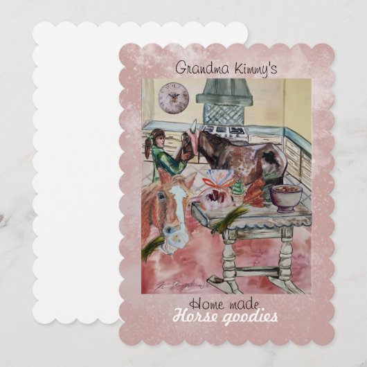 Einladung zum Sonderpferd (Vorne/Hinten)