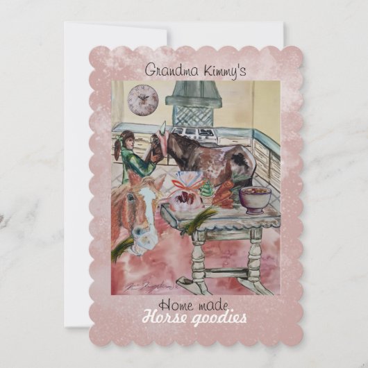 Einladung zum Sonderpferd (Vorderseite)