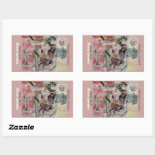 Einladung zum Sonderpferd Rechteckiger Aufkleber (Blatt)