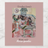 Einladung zum Sonderpferd Weinetikett (Einzelnes Label)