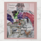 Einladung zum Sonderpferd Weinetikett (Einzelnes Label)