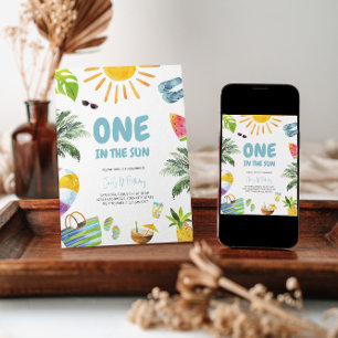 Einladung zum Sonnen-Pool-Party am Geburtstag