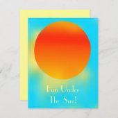 Einladung zum Sonnenschein (Vorne/Hinten)