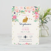 Einladung zum sonnigen Geburtstag (Stehend Vorderseite)