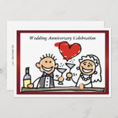 Einladung zum sonnigen Hochzeitstag (Vorne/Hinten)