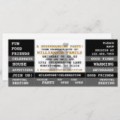 Einladung zum Spaß bei der Haushaltserwärmung (Vorne/Hinten)