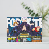 Einladung zum Spiel (Stehend Vorderseite)