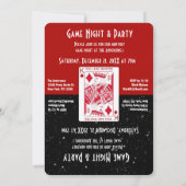 Einladung zum Spielabend (Rückseite)