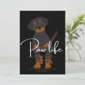 Einladung zum Spieldatum (Stehend Vorderseite)