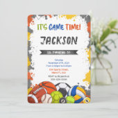 Einladung zum Sport (Stehend Vorderseite)