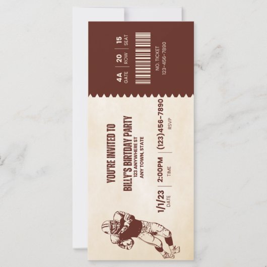 Einladung zum Sport (Vorderseite)