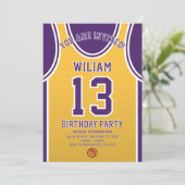 Einladung zum Sport zum Geburtstag (Stehend Vorderseite)