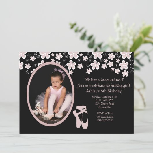 Einladung zum Spring Performance Foto (Stehend Vorderseite)