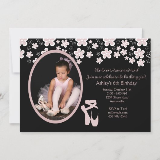 Einladung zum Spring Performance Foto (Vorderseite)