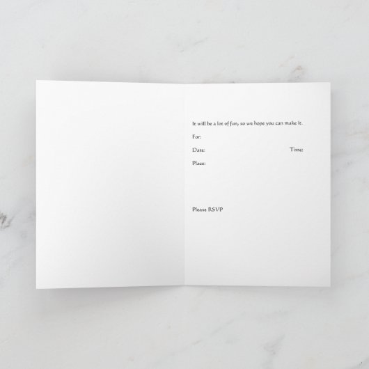 Einladung zum Sprinkle-Party (Innenseite)