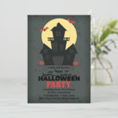 Einladung zum Spuk Halloween-Party (Stehend Vorderseite)