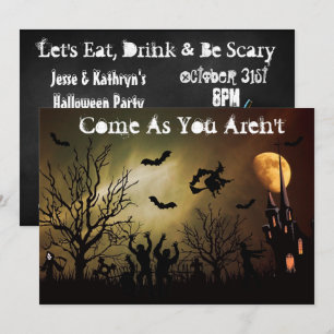 Einladung zum Spuk Halloween-Party