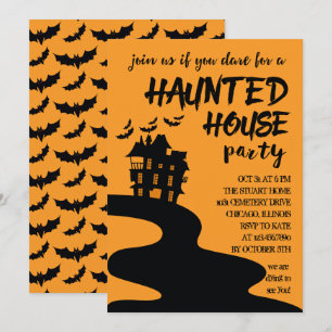 Einladung zum Spuk Halloween-Party