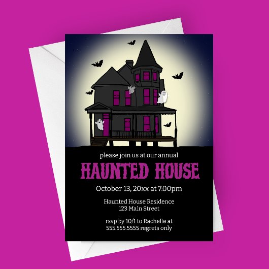 Einladung zum Spuk Halloween-Party