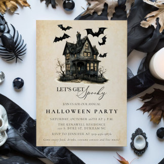 Einladung zum Spuk Halloween-Party