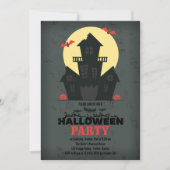 Einladung zum Spuk Halloween-Party (Vorderseite)