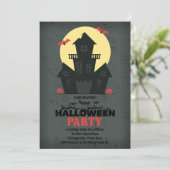 Einladung zum Spuk Halloween-Party (Stehend Vorderseite)