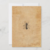 Einladung zum Spuk Halloween-Party (Rückseite)