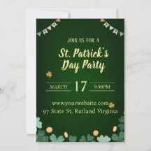 Einladung zum St Patricks Day