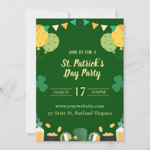 Einladung zum St Patricks Day