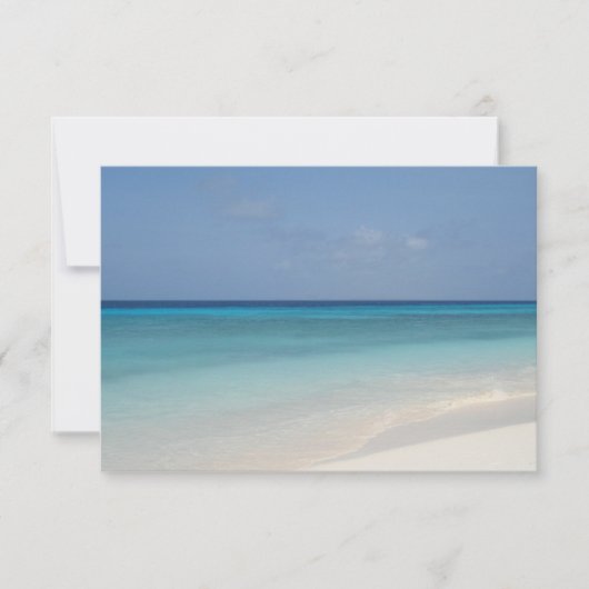 Einladung zum Strand (Vorderseite)