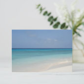 Einladung zum Strand (Stehend Vorderseite)