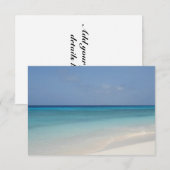 Einladung zum Strand (Vorne/Hinten)