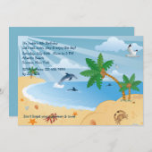 Einladung zum Strand (Vorne/Hinten)