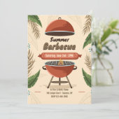 Einladung zum Summer Barbecue (Stehend Vorderseite)