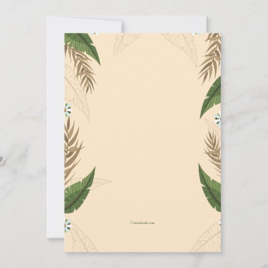 Einladung zum Summer Barbecue (Rückseite)