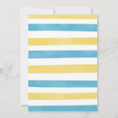 Einladung zum Surfen am Geburtstag (Rückseite)