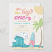 Einladung zum Surfen | Invitati Girl Surfing (Vorderseite)