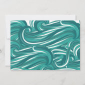 Einladung zum Surfen zum Geburtstag (Rückseite)